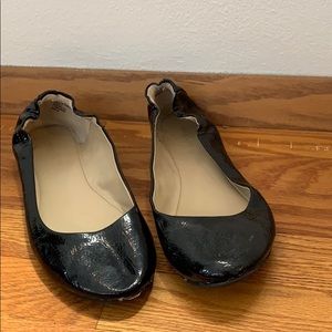 Black flats size 10